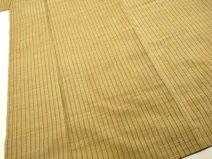 平和屋着物●上質な紬 縞 正絹 逸品 未使用 DAAT1121tw