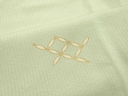 平和屋着物●上質な小紋 七宝文 金彩 正絹 逸品 DAAT1144tw