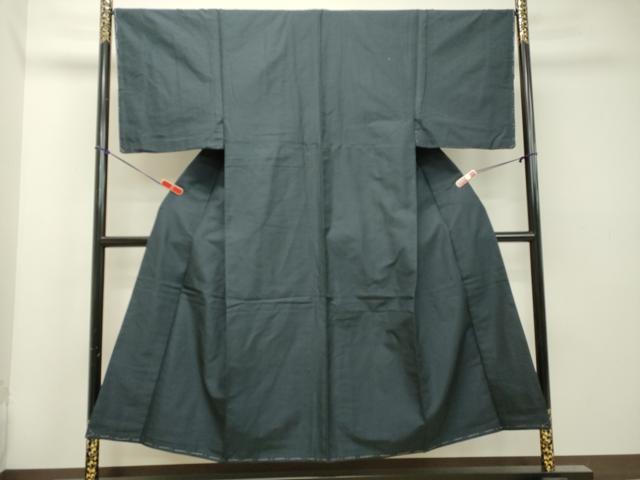 平和屋着物●男性　紬　アンサンブル　100亀甲　総詰め　正絹　逸品　DAAT1149tw
