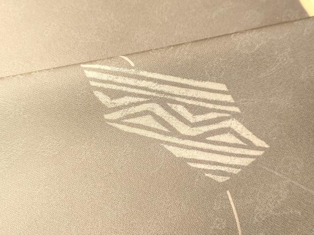平和屋着物●上質な小紋 抽象文様 暈し染め 正絹 逸品 DAAT1153tw