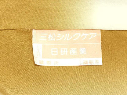 平和屋着物●上質な小紋 抽象文様 暈し染め 正絹 逸品 DAAT1153tw