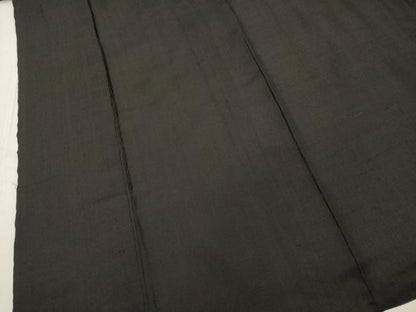 平和屋着物●男性 黒紋付 正絹 逸品 DAAT1169tw