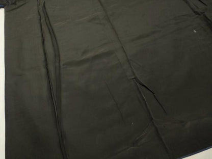 平和屋着物●男性　黒紋付　正絹　逸品　DAAT1174tw