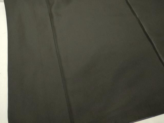 平和屋着物●男性 黒紋付 正絹 逸品 DAAT1175tw
