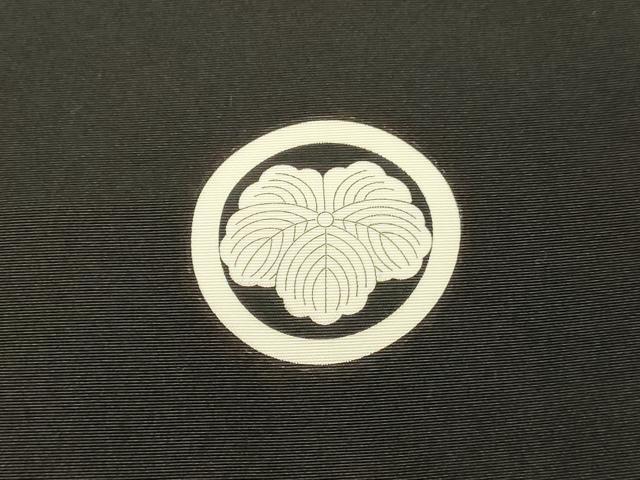 平和屋着物●男性 黒紋付 正絹 逸品 DAAT1175tw