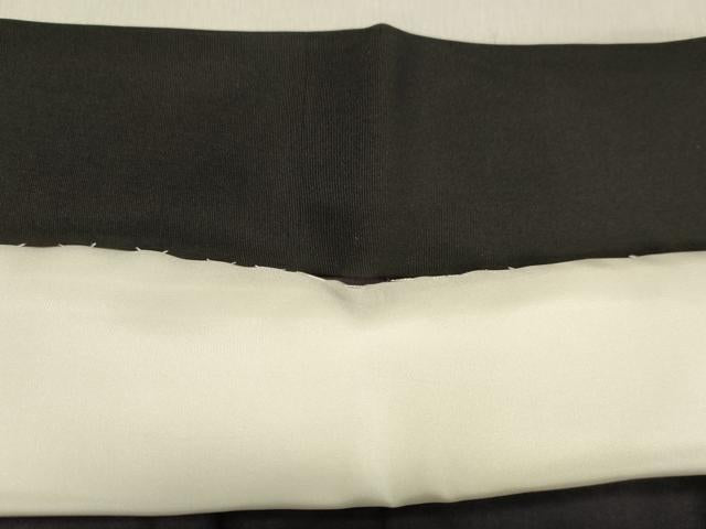 平和屋着物●男性 黒紋付 正絹 逸品 DAAT1175tw