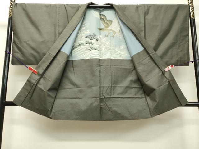 平和屋着物●男性 本場大島紬 アンサンブル 100亀甲 総詰め 正絹 逸品 DAAT1184tw