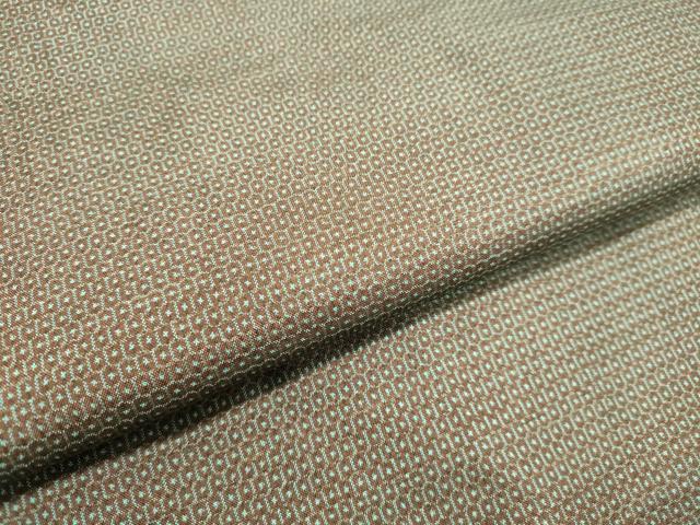 平和屋着物●男性 本場大島紬 アンサンブル 100亀甲 総詰め 正絹 逸品 DAAT1184tw