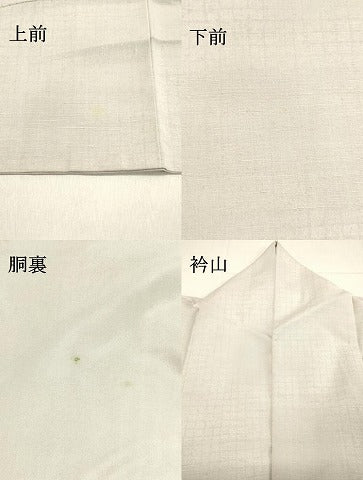 平和屋着物●訪問着 紬地 手描き 樹林風景文 正絹 逸品 DAAT1188tw