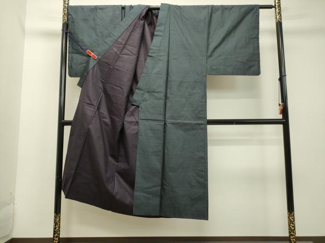 平和屋着物●男性 本場大島紬 アンサンブル 100亀甲 総詰め 正絹 逸品 DAAT1202tw