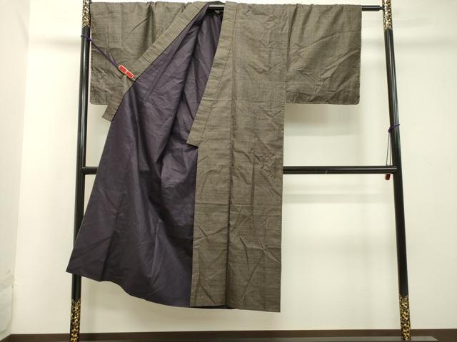 平和屋着物●男性 本場大島紬 100亀甲 総詰め 正絹 逸品 DAAT1207tw
