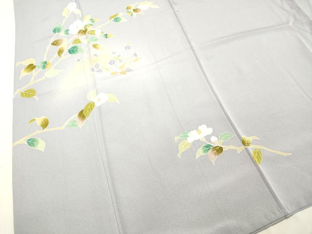 平和屋着物●訪問着 友禅 作家物 枝花文 暈し染め 正絹 逸品 DAAT1209tw