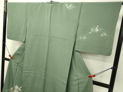 平和屋着物●訪問着 友禅 童子遊び 正絹 逸品 DAAT1211tw