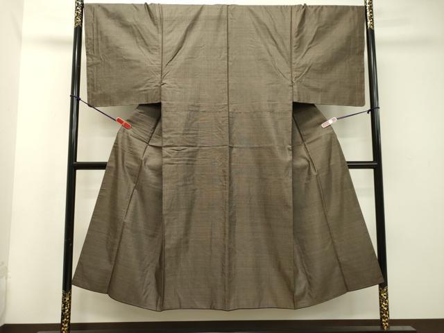 平和屋着物●男性　本場大島紬　100亀甲　総詰め　正絹　逸品　DAAT1213tw