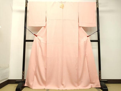平和屋着物●上質な色無地 紋意匠 虹色 正絹 逸品 DAAT1236tw