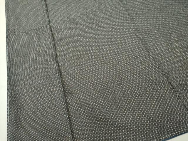 平和屋着物●男性　本場大島紬　アンサンブル　80亀甲　総詰め　キングサイズ　正絹　逸品　DAAT1239tw