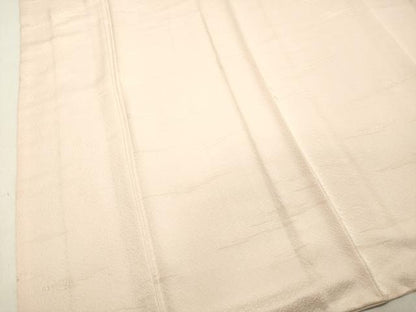 平和屋着物●上質な色無地 霞地紋 桜色 正絹 逸品 DAAT1245tw