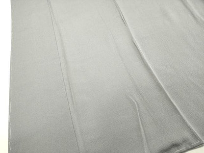 平和屋着物●上質な色無地　薄墨色　正絹　逸品　DAAT1250tw