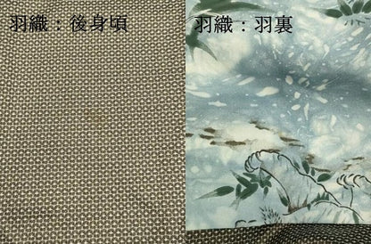 平和屋着物●男性 紬 アンサンブル 100亀甲 総詰め 正絹 逸品 DAAT1259tw