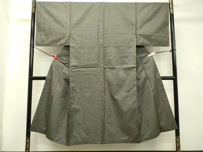 平和屋着物●男性 紬 アンサンブル 100亀甲 総詰め 正絹 逸品 DAAT1259tw