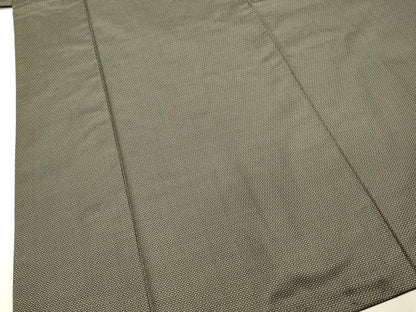 平和屋着物●男性 紬 アンサンブル 100亀甲 総詰め 正絹 逸品 DAAT1259tw