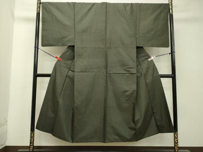 平和屋着物●男性 本場大島紬 100亀甲 総詰め 正絹 逸品 DAAT1266tw