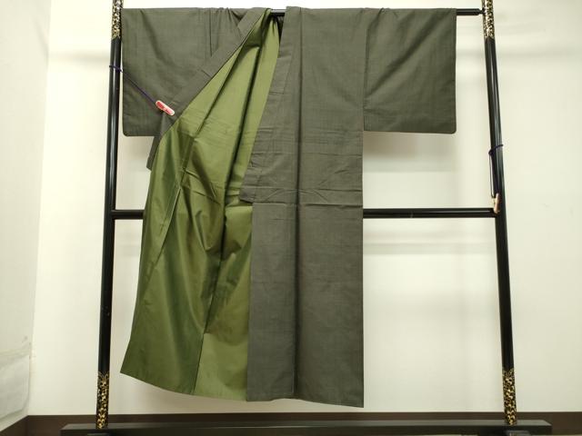 平和屋着物●男性 本場大島紬 100亀甲 総詰め 正絹 逸品 DAAT1266tw