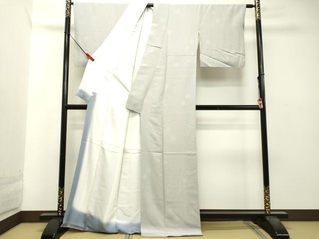 平和屋着物●江戸小紋 雪輪吉祥文 染士 寶洞 彫士 双光 反端付き 正絹 逸品 DAAT1278tw