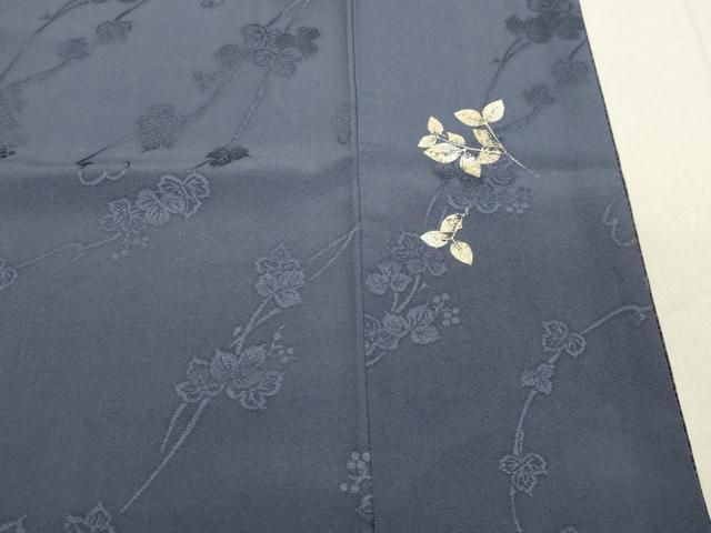 平和屋着物●室華風　小紋　蔦の葉間道　暈し染め　正絹　逸品　未使用　DAAT1281tw