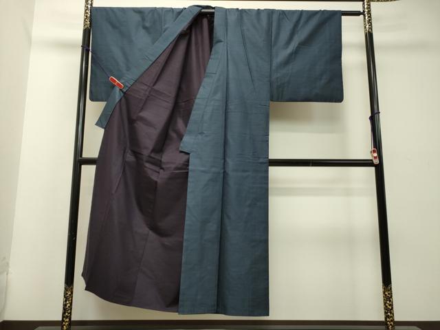 平和屋着物●男性 本場大島紬 アンサンブル 100亀甲 総詰め 正絹 逸品 DAAT1314tw