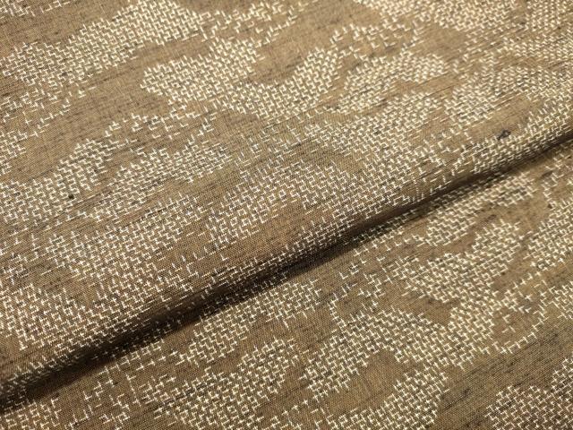 平和屋着物●上質な紬 抽象文様 正絹 逸品 DAAT1333tw