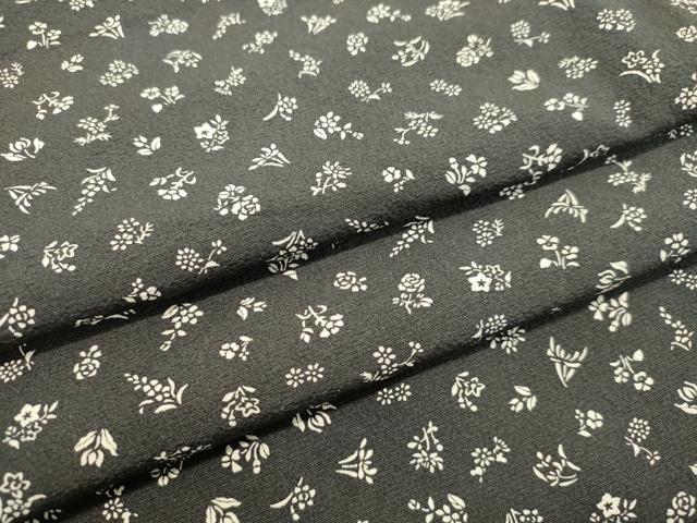 平和屋着物●上質な小紋 草花文 正絹 逸品 DAAT1342tw