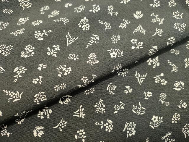 平和屋着物●上質な小紋 草花文 正絹 逸品 DAAT1342tw