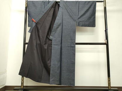 平和屋着物●男性 本場大島紬 アンサンブル 80亀甲 総詰め 正絹 逸品 DAAT1354tw