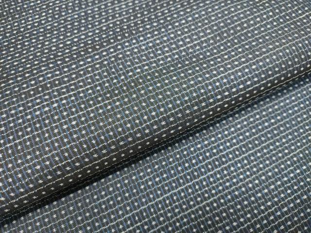 平和屋着物●男性 本場大島紬 アンサンブル 80亀甲 総詰め 正絹 逸品 DAAT1354tw
