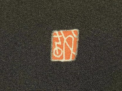 平和屋着物●本加賀友禅作家　魚津　誠　黒留袖　花鳥松文　正絹　逸品　DAAT1358tw
