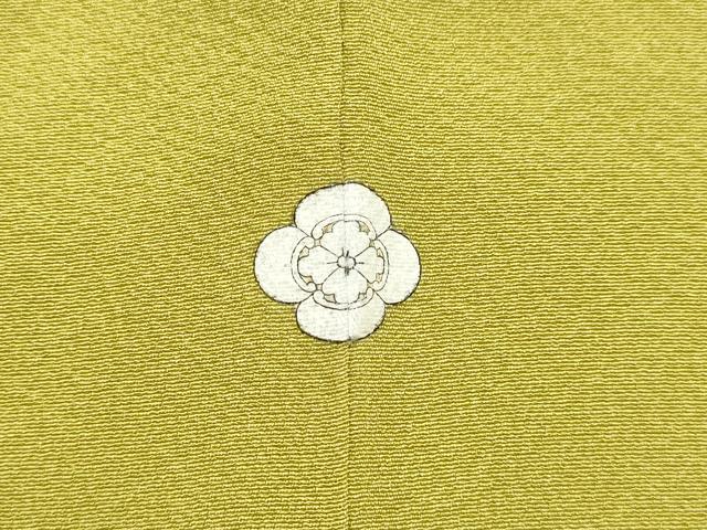 平和屋着物●上質な色無地 抹茶色 正絹 逸品 未使用 DAAT1362tw