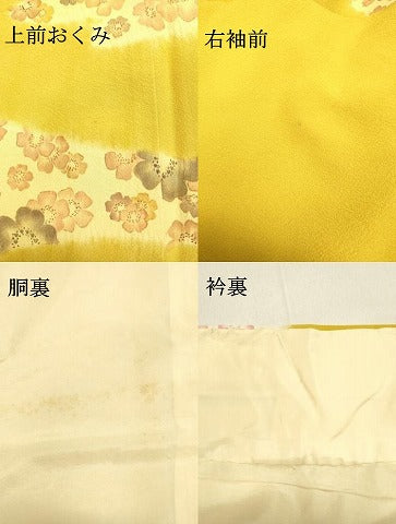 平和屋着物●訪問着 作家物 舞花文 正絹 逸品 DAAT1383tw