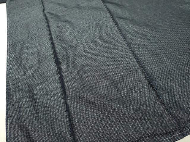 平和屋着物●男性 本場大島紬 アンサンブル 80亀甲 総詰め 正絹 逸品 DAAT1386tw