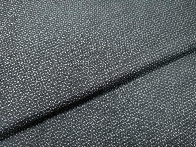 平和屋着物●男性 本場大島紬 アンサンブル 80亀甲 総詰め 正絹 逸品 DAAT1386tw
