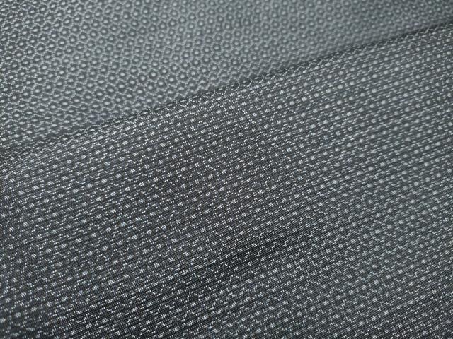 平和屋着物●男性 本場大島紬 アンサンブル 80亀甲 総詰め 正絹 逸品 DAAT1386tw