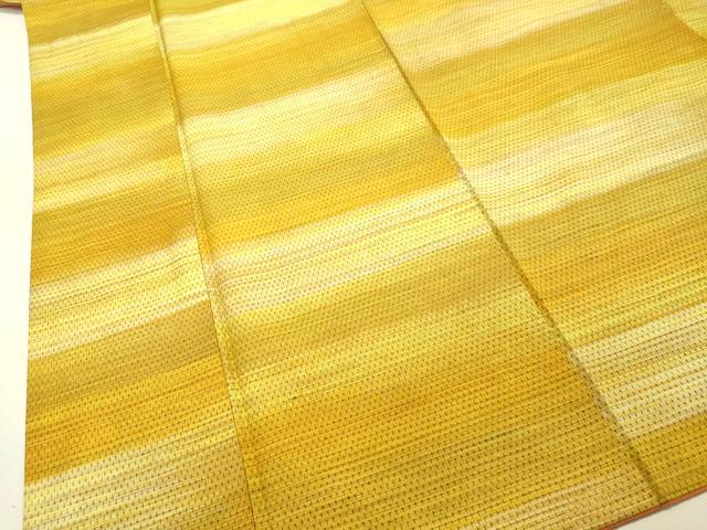 平和屋着物●上質な紬 横段文 正絹 逸品 DAAT1429tw