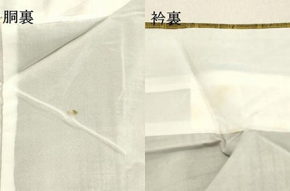 平和屋着物●上質な紬 格子 正絹 逸品 未使用 DAAT1436tw