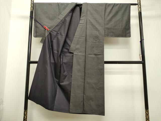 平和屋着物●男性 本場大島紬 アンサンブル 80亀甲 総詰め 正絹 逸品 DAAT1472tw