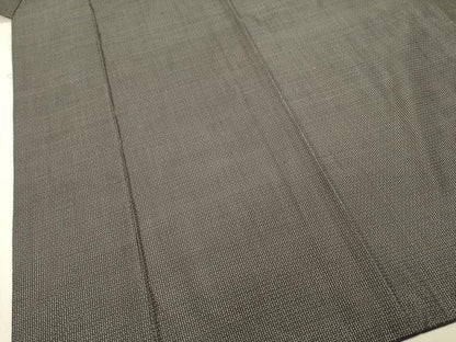 平和屋着物●男性 本場大島紬 アンサンブル 80亀甲 総詰め 正絹 逸品 DAAT1472tw