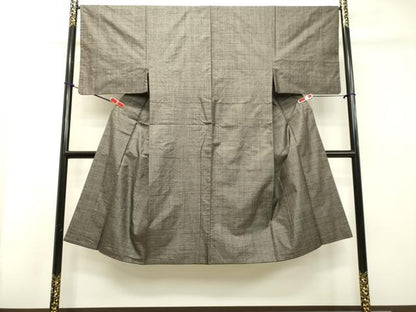 平和屋着物●男性 本場大島紬 アンサンブル 120亀甲 総詰め 正絹 逸品 DAAT1488tw