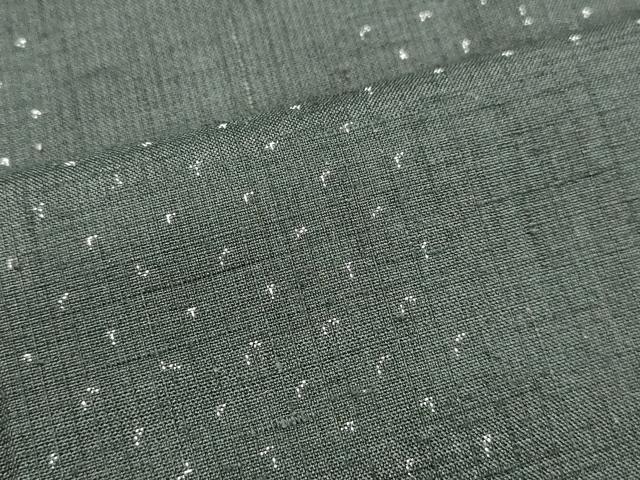 平和屋着物●銀座世きね 上質な紬 変わり市松文様 正絹 逸品 DAAT1498tw