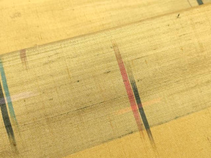 平和屋着物●上質な紬 絣文様 正絹 逸品 DAAT1504tw