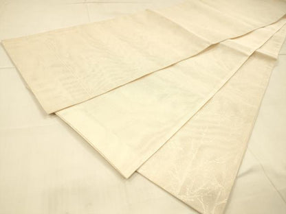 平和屋着物＊夏物 六通柄袋帯 樹林文 銀糸 正絹 逸品 DAAT1543cm
