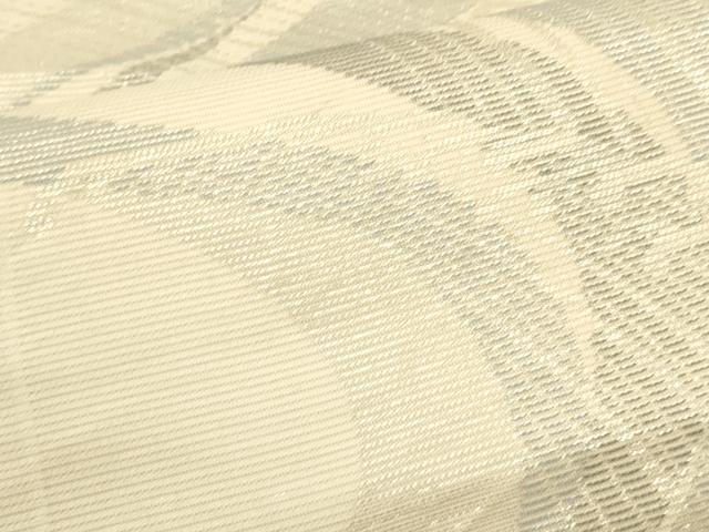 平和屋着物＊夏物　六通柄袋帯　流水文　銀糸　正絹　逸品　DAAT1547cm
